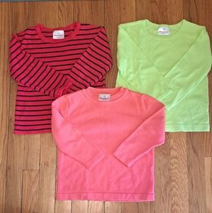 3-Pc Hanna Andersson Bundle Kids Tops Sweater Organic Cotton Unisex  sz 100 (4)